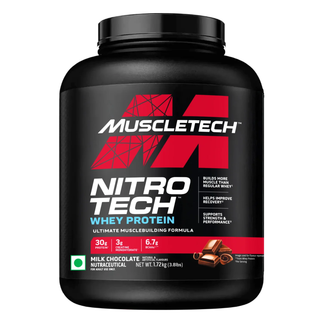 Muscletech Nitro Tech 1.7kg Whey Protein Milk Chocolate